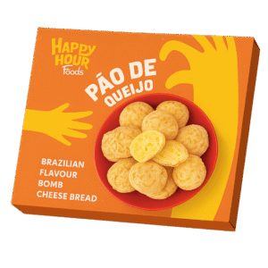 Package of Frozen Pao de Queijo - Cheese Bread - - Happy Hour Foods